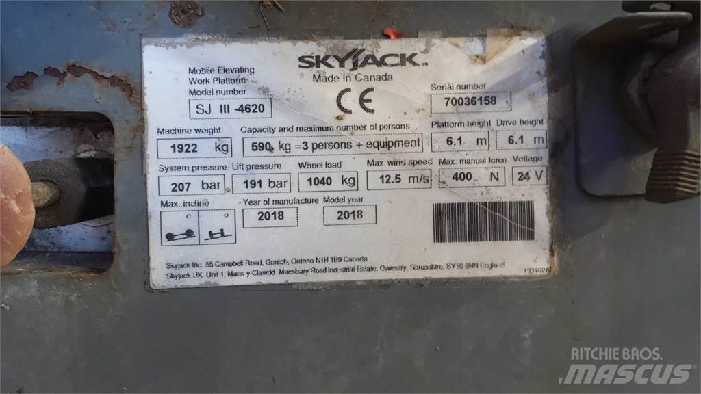 SkyJack SJIII4620 Ножични работни платформи