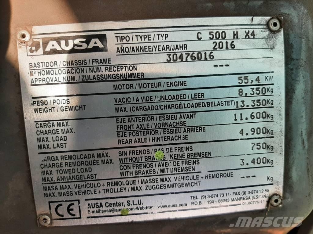 Ausa C 500 H X4 Камиони за херавни местности