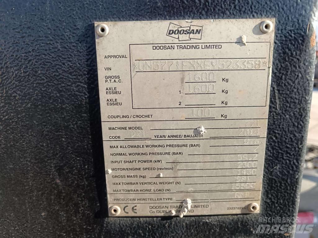 Doosan 7/71 Компресори