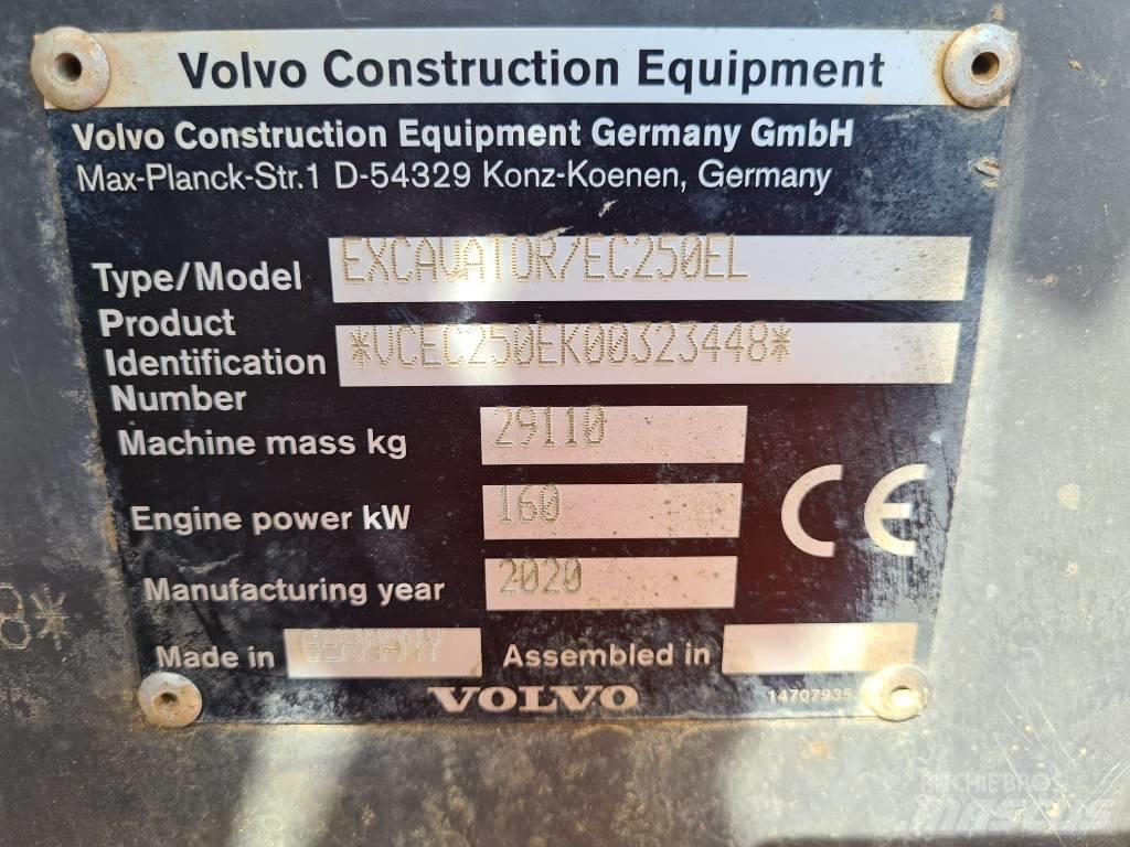 Volvo EC250 E L Верижен екскаватор