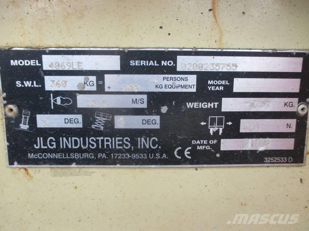 JLG 4069 LE Ножични работни платформи