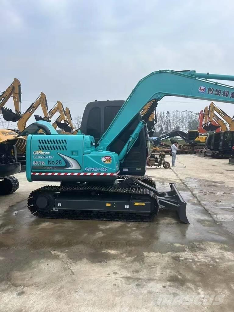 Kobelco SK 75 Верижен екскаватор