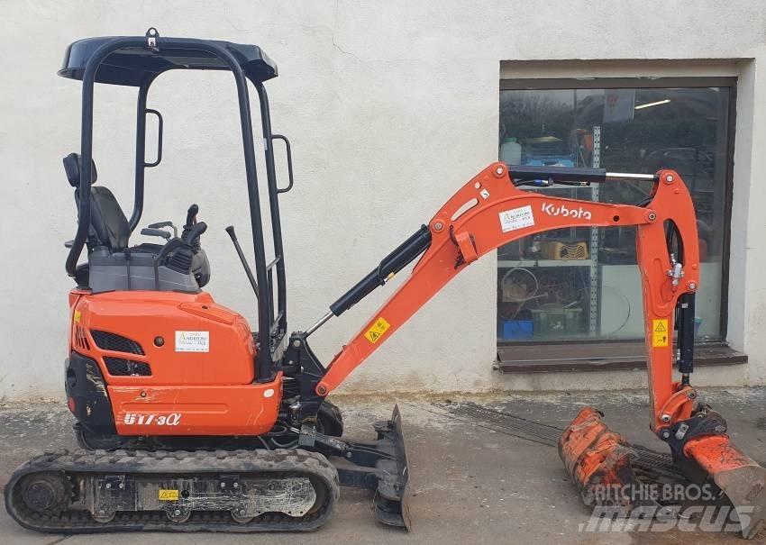 Kubota U 17-3 Мини екскаватори < 7 т
