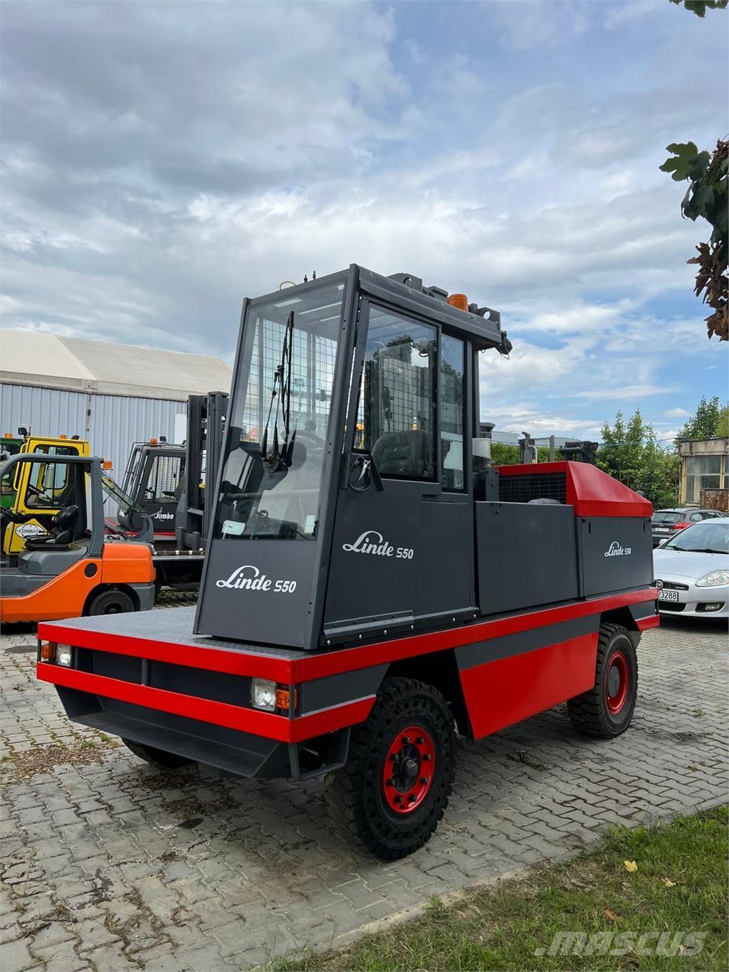 Linde S50D Страничен товарач