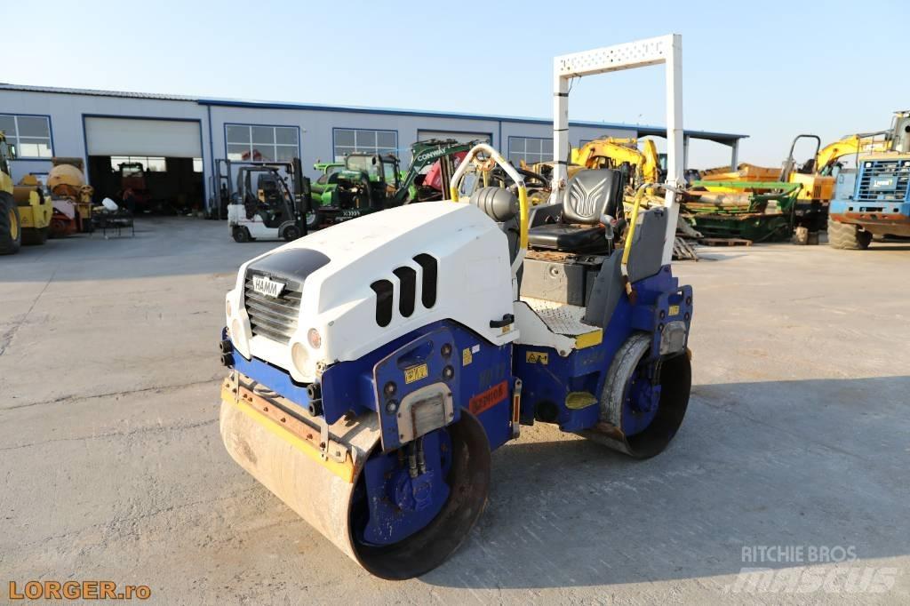 Hamm HD 12 VV Двойни барабанни ролки
