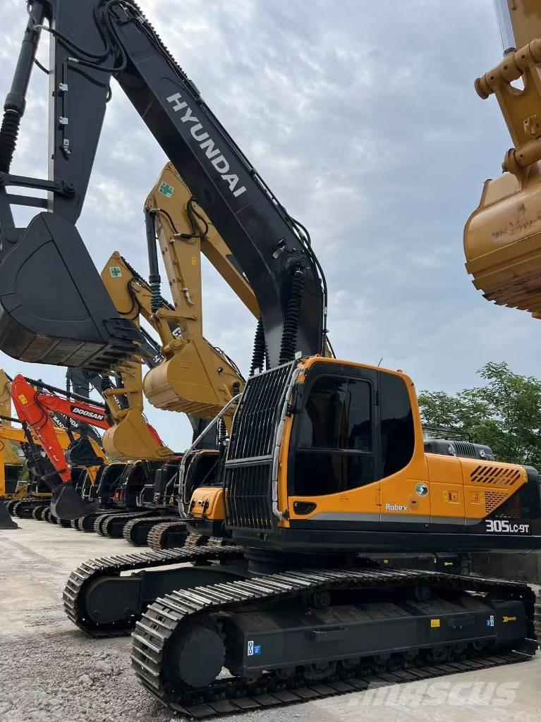 Hyundai R305LC-9T Верижен екскаватор