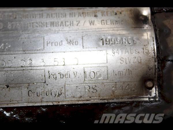 SAF RSM 8442 Оси