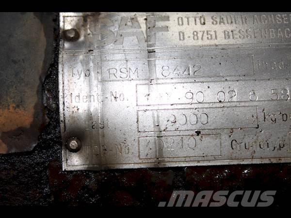 SAF RSM 8442 Оси