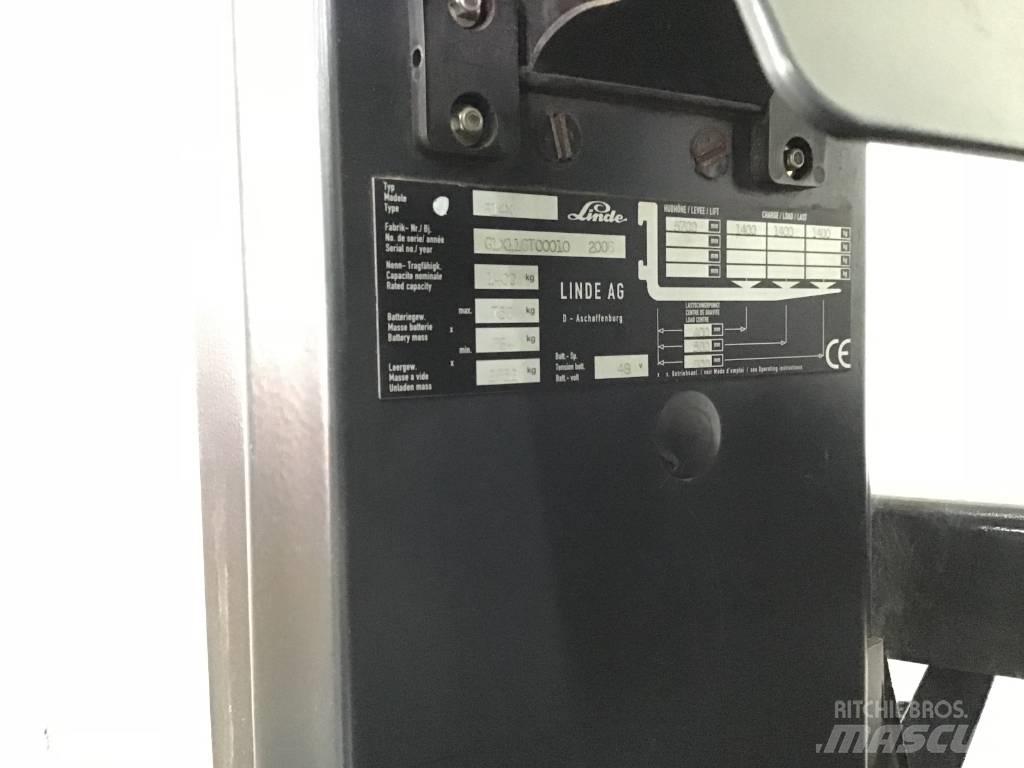 Linde R14 Ретрак/ Високоповдигач с изместване на вилката напред