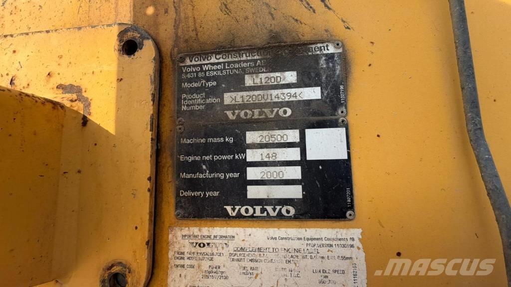 Volvo L 120 D Колесни товарачи