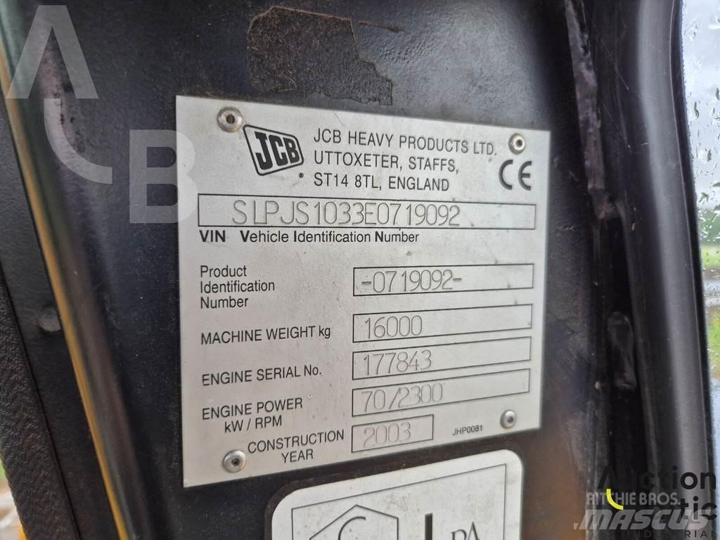 JCB JS 160 W Колесни екскаватори