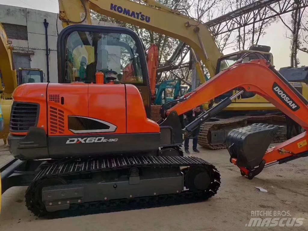 Doosan DX 60-9C Верижен екскаватор