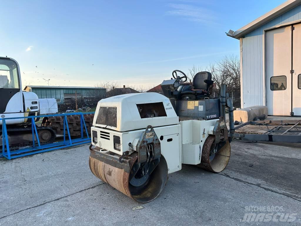 Terex TV1200 Двойни барабанни ролки
