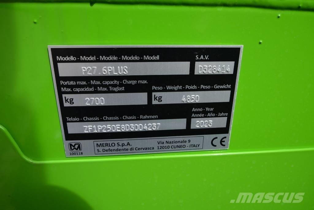 Merlo P 27.6 Plus Телескопични товарачи