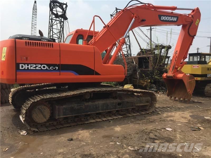 Doosan dh220lc-7 Верижен екскаватор