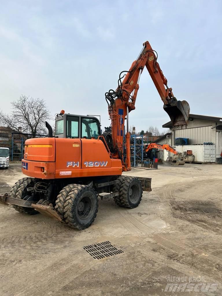 Fiat-Hitachi fh 120 Колесни екскаватори