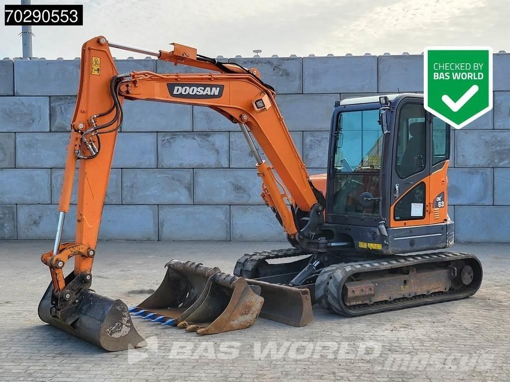 Doosan DX63-3 Мини екскаватори < 7 т