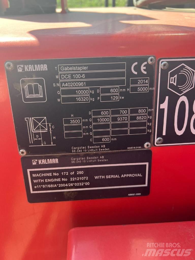Kalmar DCE100-6 Дизелови камиони