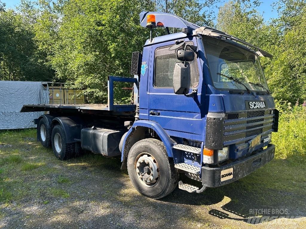 Scania 113 Камиони с кран с кука