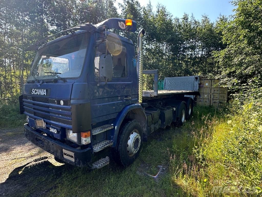 Scania 113 Камиони с кран с кука