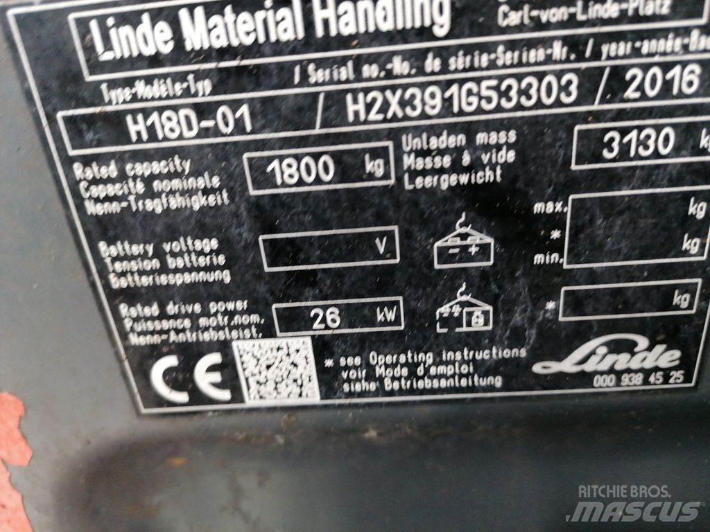 Linde H18D-02 Дизелови камиони