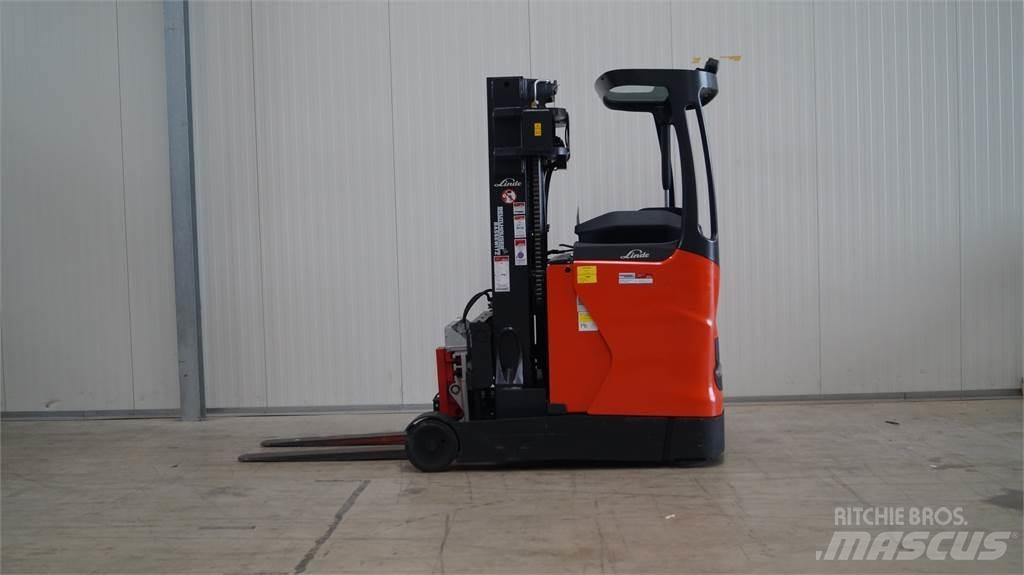 Linde R14HD Ретрак/ Високоповдигач с изместване на вилката напред