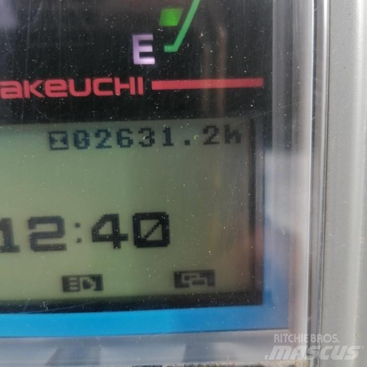 Takeuchi TB216 Мини екскаватори < 7 т