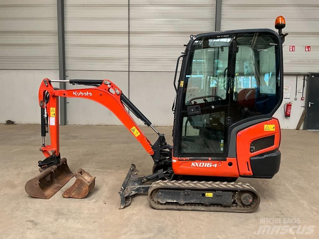Kubota KX 016-4 Мини екскаватори < 7 т