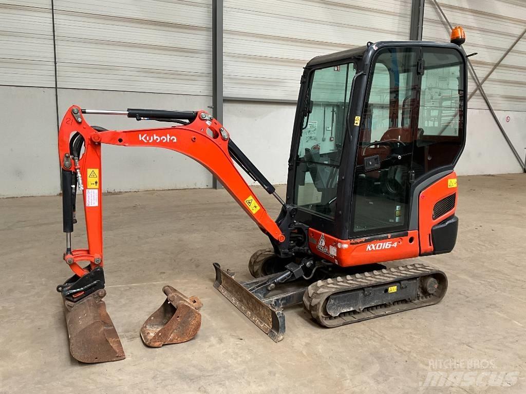 Kubota KX 016-4 Мини екскаватори < 7 т