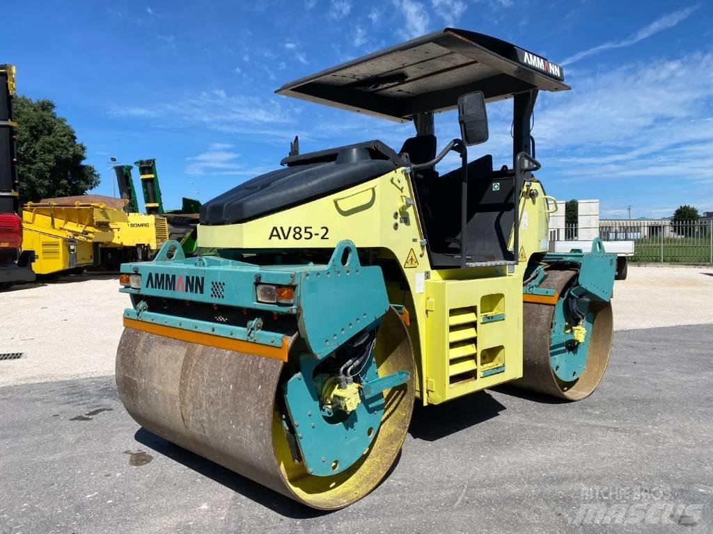 Ammann AV 85-2 Двойни барабанни ролки
