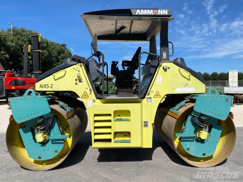 Ammann AV 85-2 Двойни барабанни ролки

