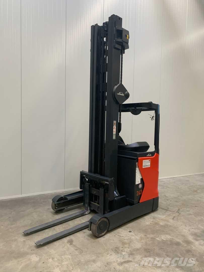 Linde R16HD Ретрак/ Високоповдигач с изместване на вилката напред