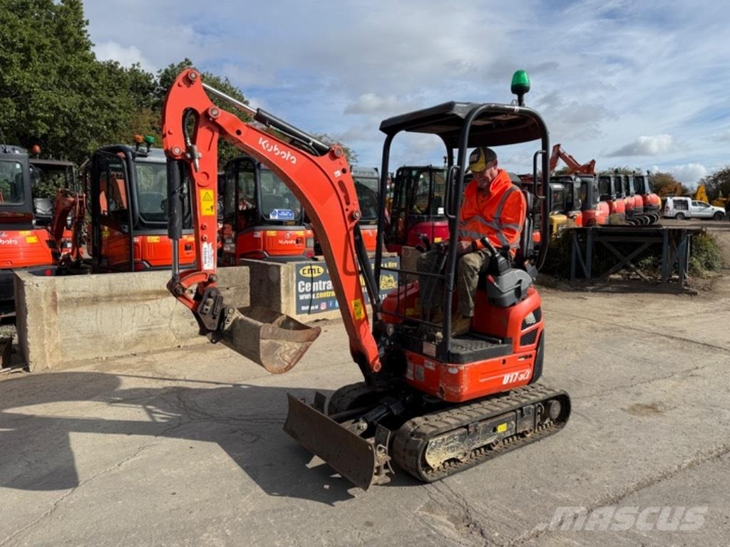 Kubota U 17-3 Мини екскаватори < 7 т