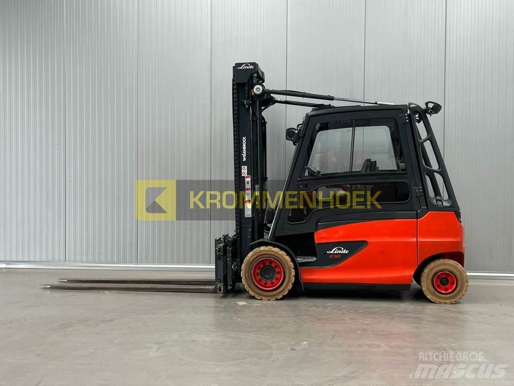 Linde E 50 HL Електрически вилични кари-повдигачи