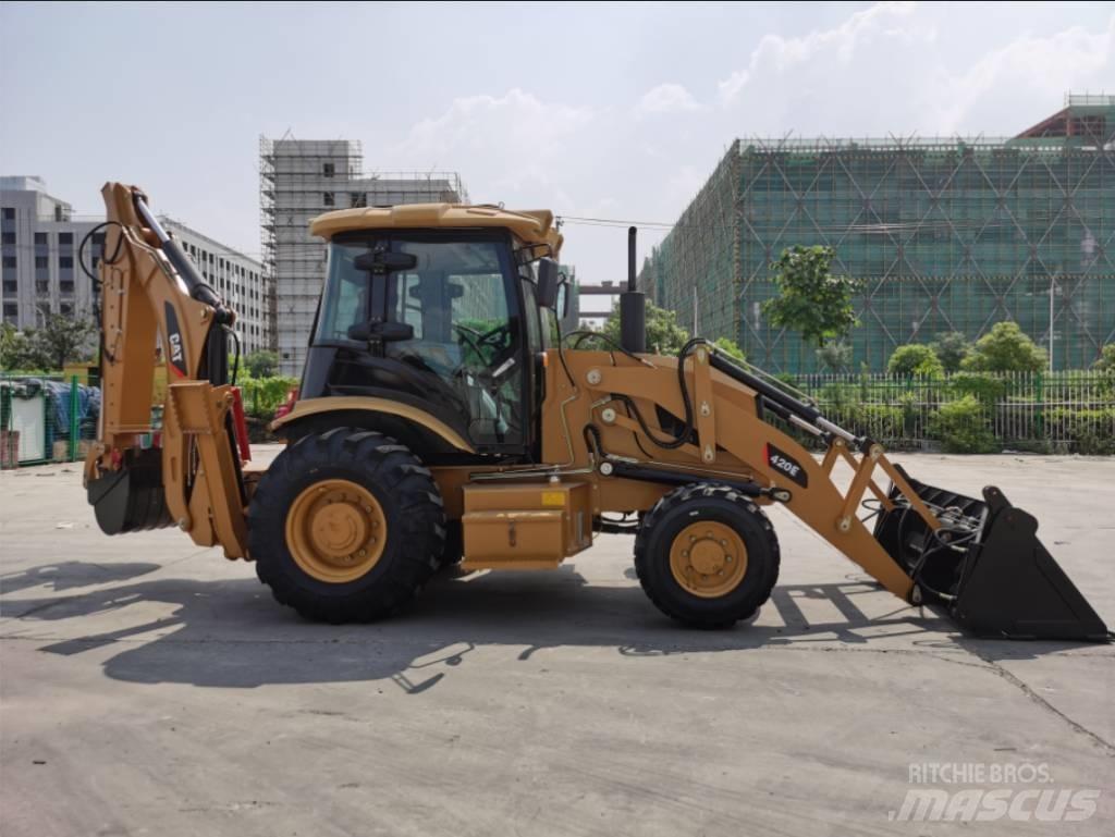 CAT 420 F Товарач със заден ексватор