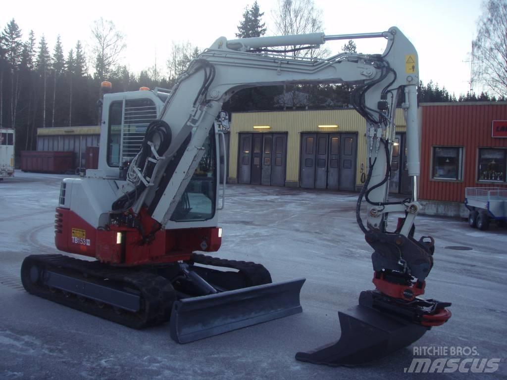 Takeuchi TB153FR Мини екскаватори < 7 т