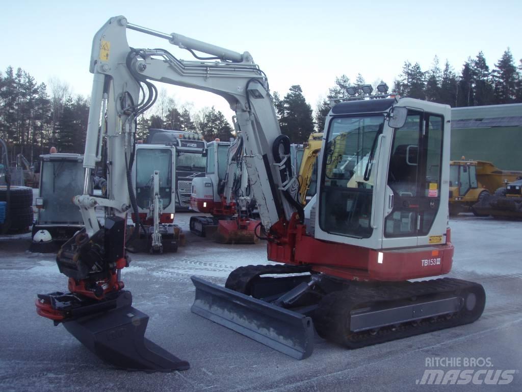 Takeuchi TB153FR Мини екскаватори < 7 т