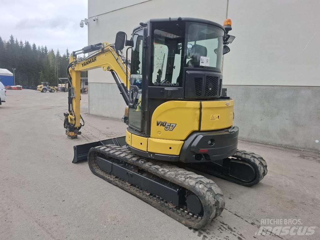 Yanmar Vio 57-6A Мини екскаватори < 7 т