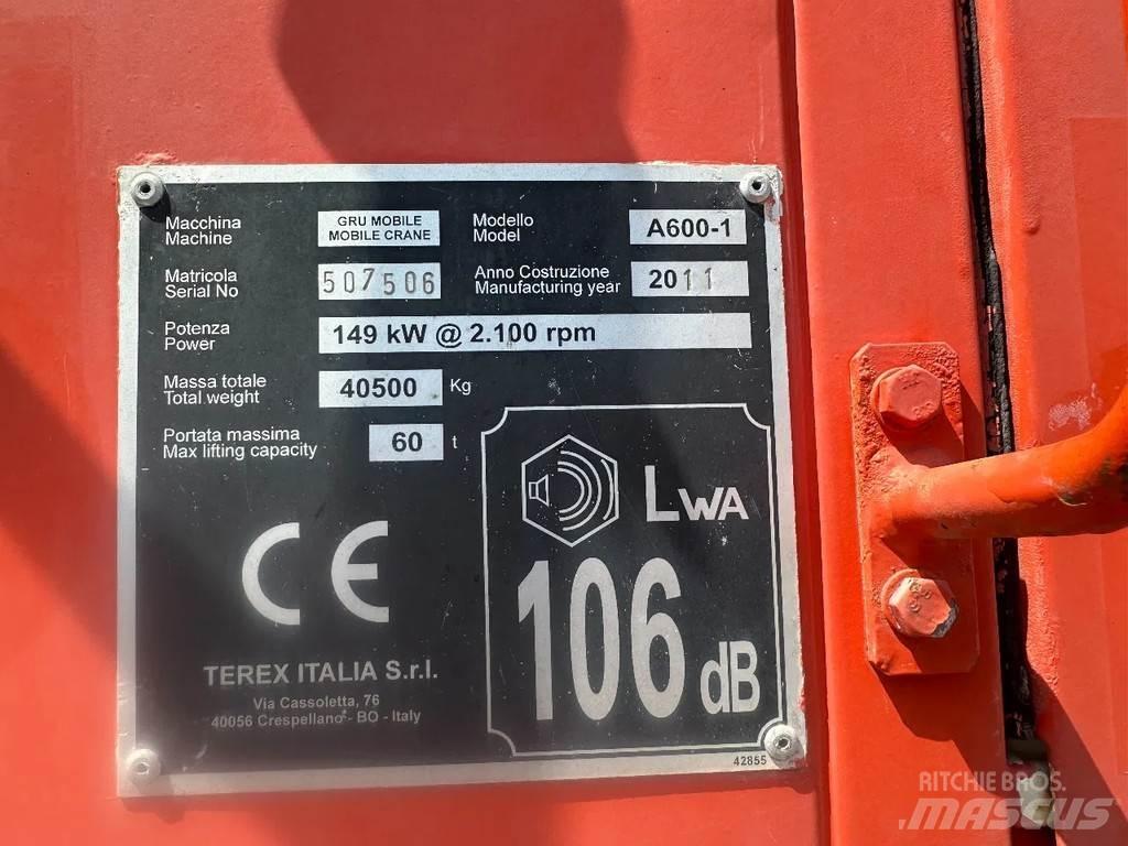 Terex A600 Кранове за тежък терен