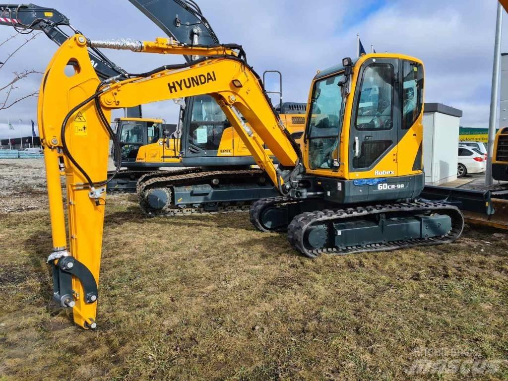 Hyundai R60CR-9A Мини екскаватори < 7 т