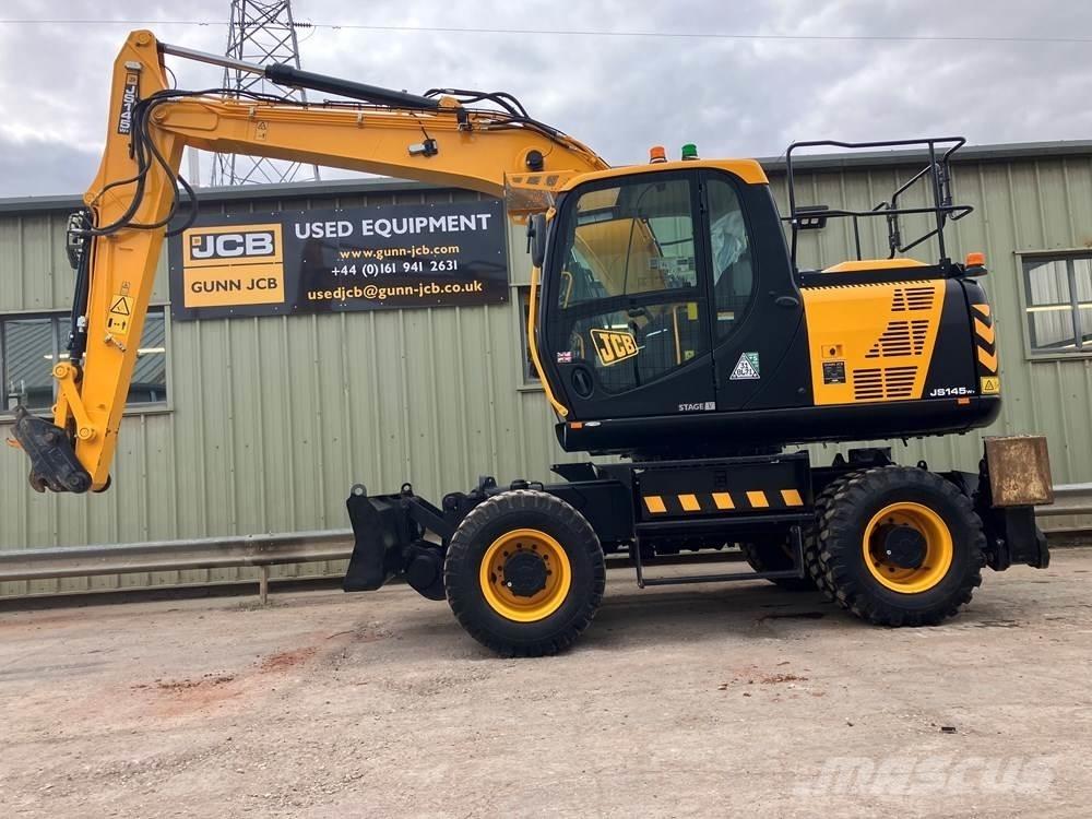 JCB JS145W Колесни екскаватори