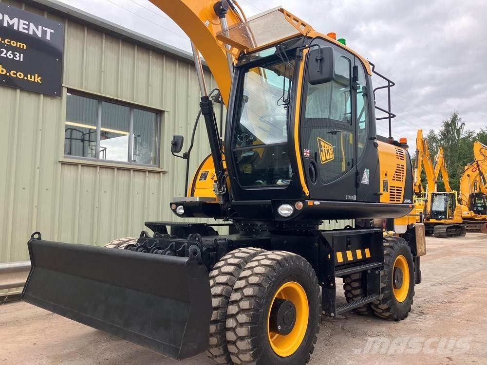 JCB JS145W Колесни екскаватори