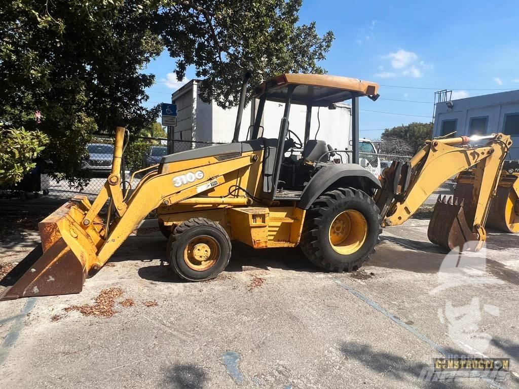 DEERE 310G Товарач със заден ексватор