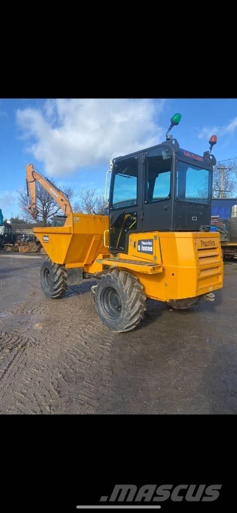 Thwaites 6 ton cab Странични самосвали