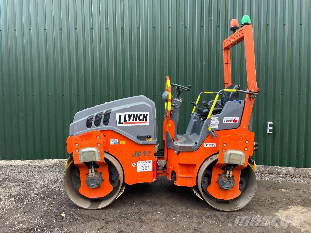 Hamm HD 12 VV Двойни барабанни ролки
