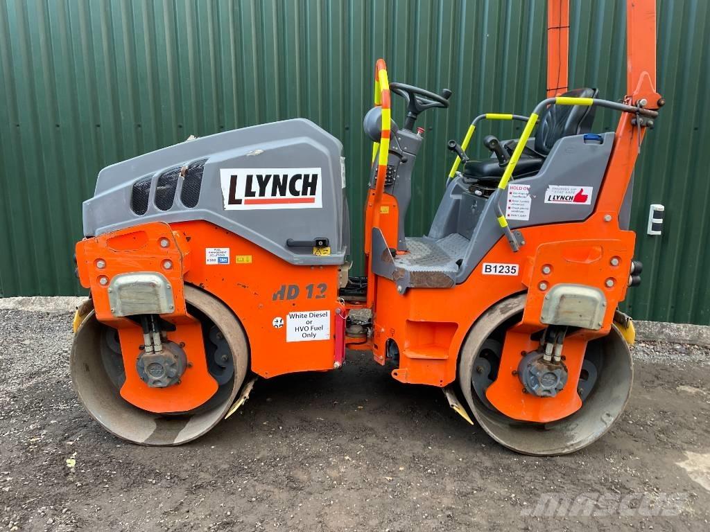 Hamm HD 12 VV Двойни барабанни ролки
