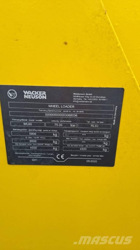 Wacker Neuson WL60 Колесни товарачи