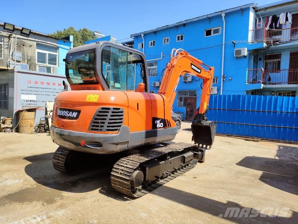 Doosan DH 60-7 Мини екскаватори < 7 т
