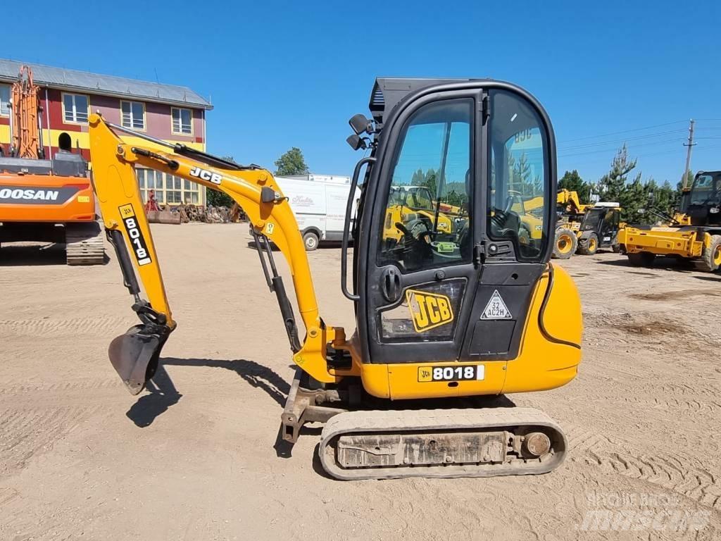 JCB 8018 Мини екскаватори < 7 т