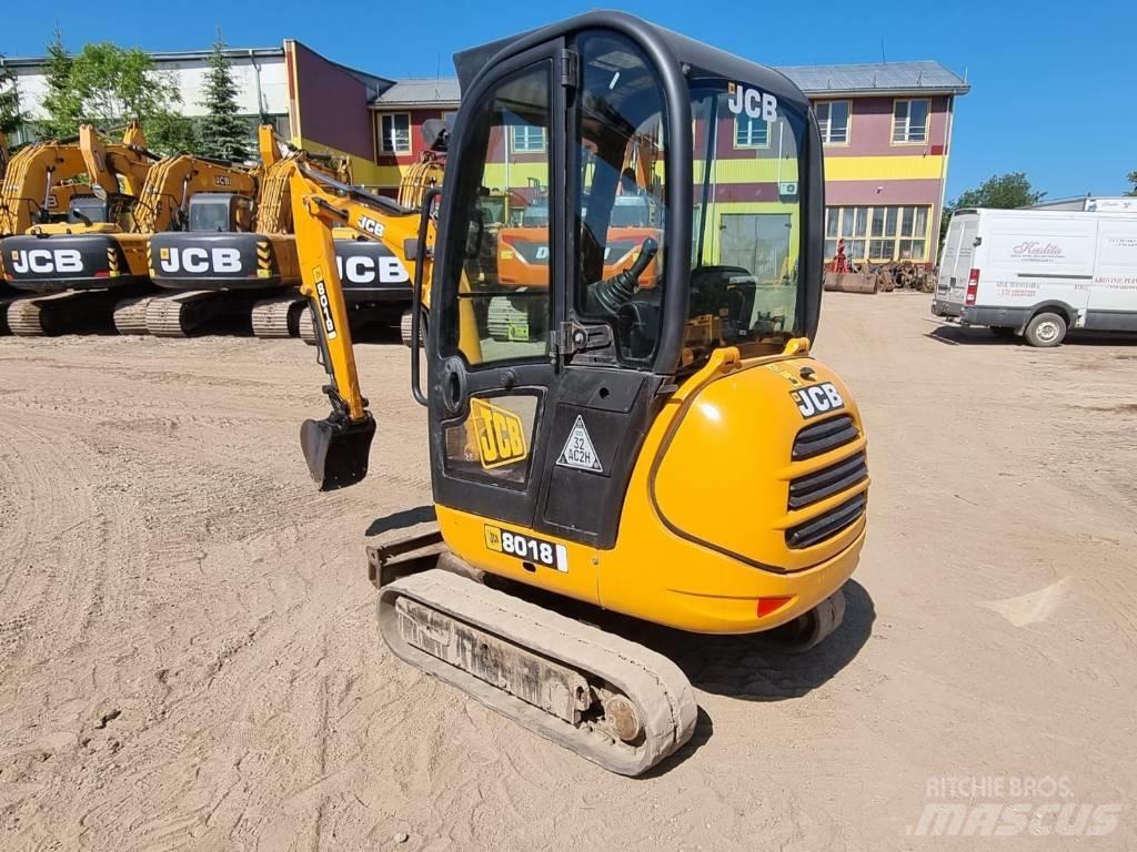 JCB 8018 Мини екскаватори < 7 т